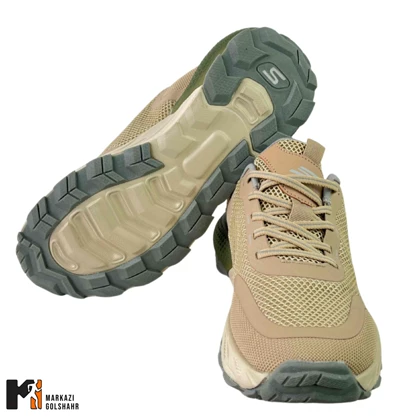 کفش مردانه اسکیچرز سوپر سونیک کرم سبز کد 1801