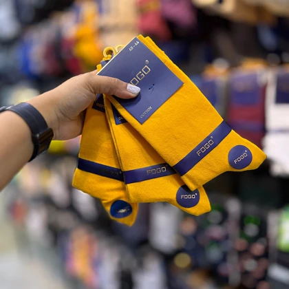 جوراب مردانه ساق بلند کلاسیک/code:9002_40