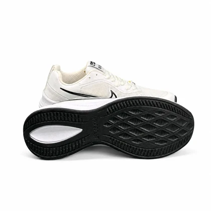 کفش کتانی مردانه و بزرگ پا مدل نایک زوم سفید NIKE ZOOM