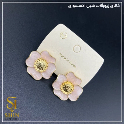 گوشواره مینا کاری شده کد gzm31