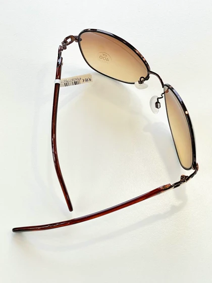 عینک‌بیضی موکا