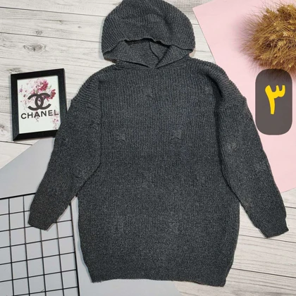 هودی بافت کلاه دار کد 50120