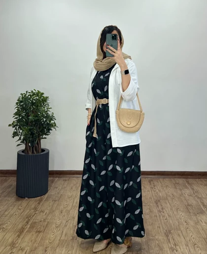 سرهمی شکوفه همراه با کمربند 7(ایراد دار)