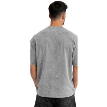 112671 - تیشرت سنگ شور زاپ‌دار