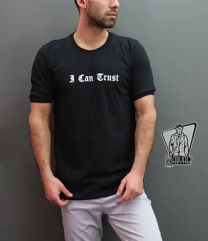 تیشرت آستین کوتاه I CAN CRUST