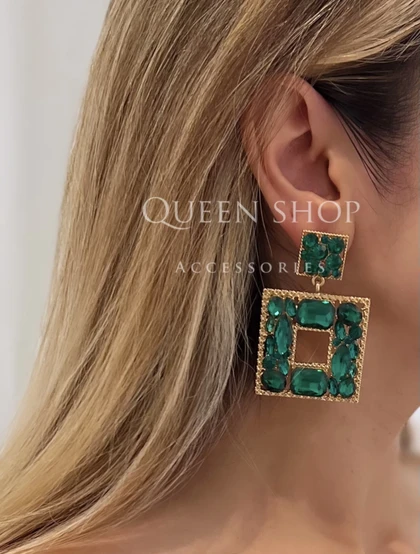 گوشواره کریستالی زارا