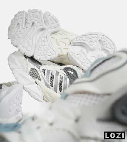 کفش کتانی مردانه و زنانه طوسی سفید ADIDAS performance x9000l4