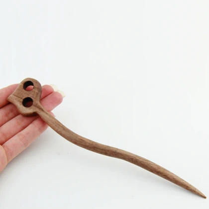 کانزاشی چوبی طرح حرف ه