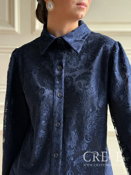 شومیز ساتن گیپور