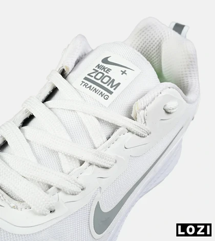 کفش کتانی مردانه و زنانه سفید نایک NIKE air zoom مدل 7590