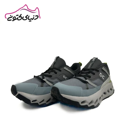 کتانی آن رانینگ Qc طوسی سبز اورجینال