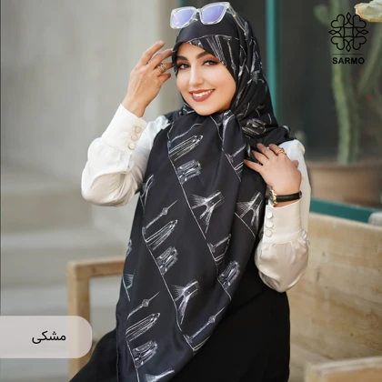 روسری نخ پنبه آریا