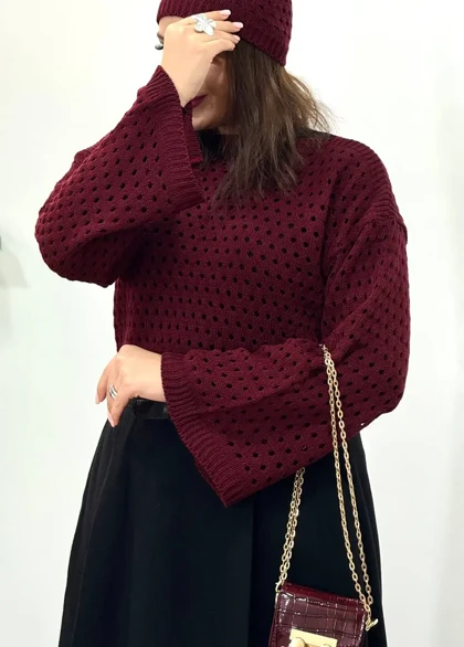 ست بافت و کلاه ویژه یلدا