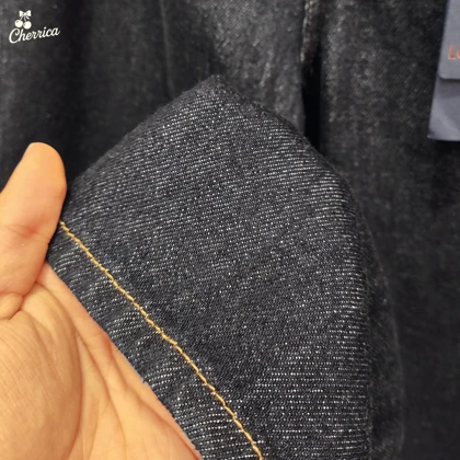 شلوار واید لگ جین کوتاه کد 28