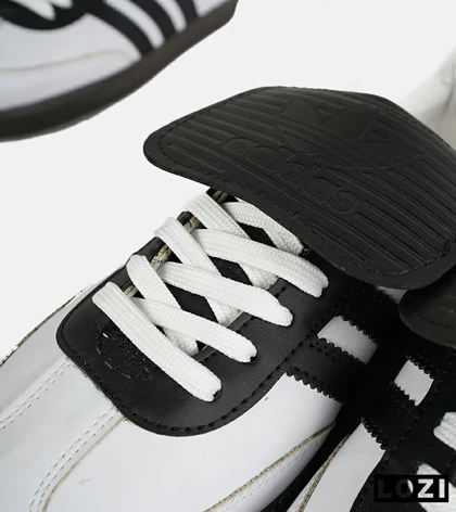 کفش کتانی مردانه و زنانه سفید مشکی ADIDAS Samba LT