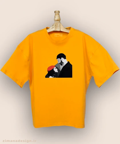 تیشرت لش مردانه و زنانه طرح لئون کد 975