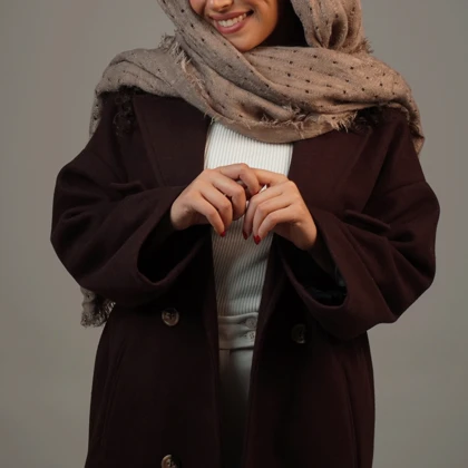 پالتو فوتر اور پشت چاک