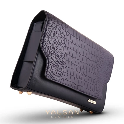 کیف دوشی زنانه چرم یلسان مدل نلین کد 121-PRM