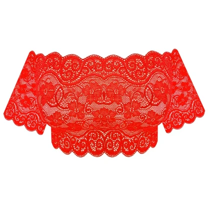 ست نیم‌تنه و شورت زنانه کد 307 رنگ قرمز