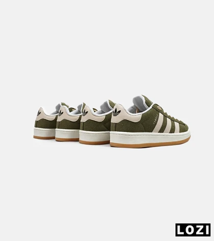 کفش کتانی زنانه و مردانه سبز کرم ADIDAS Campus مدل 4685