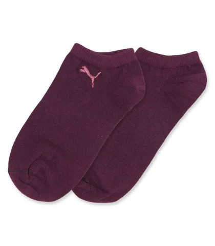جوراب مچی گلدوزی طرح Puma طیف قرمز