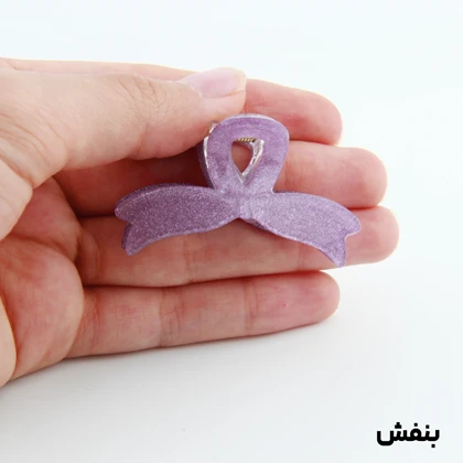 کلیپس دخترانه مدل پاپیون دنباله دار شاین دار