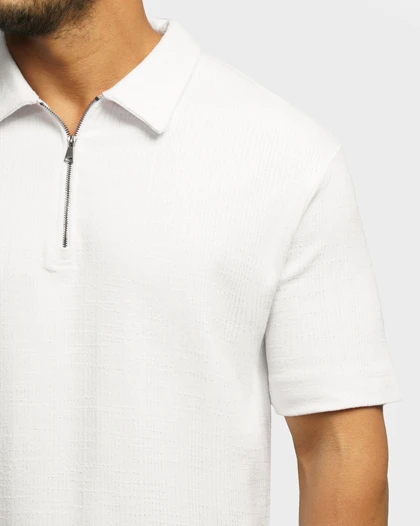 پولوشرت نیم زیپ