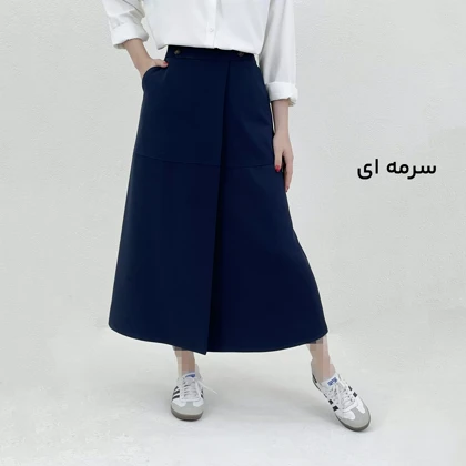 دامن زنانه جلو دکمه