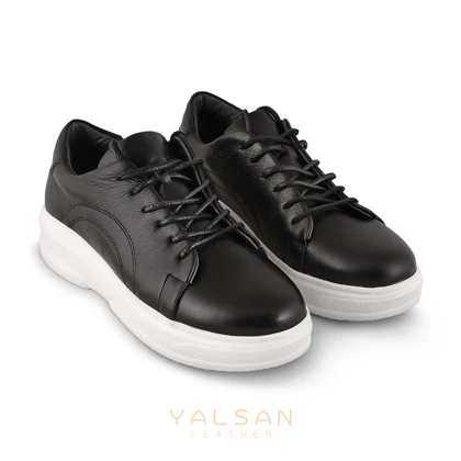 کفش روزمره زنانه چرم یلسان مدل راشل کد669-MC