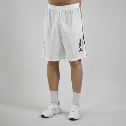 ست رکابی و شلوارک فوتبالی رئال مادرید مدل Adidas-4D0598 سفید