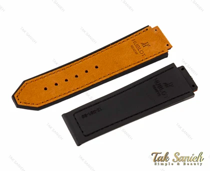 بند ساعت هابلوت مردانه جیر قهوه ای Hublot-Strap-2980-G