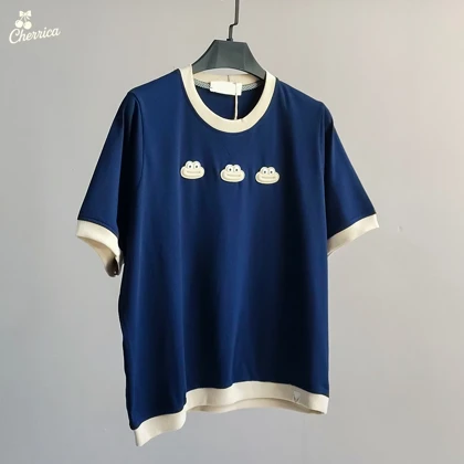 تیشرت قورباغه زنانه کد 131