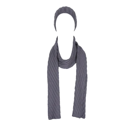 کلاه و شال بلند مردانه جاستیفای مدل M0410059NA