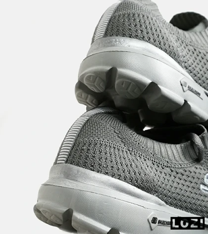 کفش کتانی بزرگ پا طوسی خاکستری SKECHERS