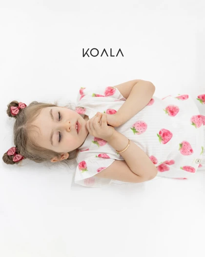 ست راحتی تاپ و شلوارک مادر و دختر KOALA دخترانه s00909