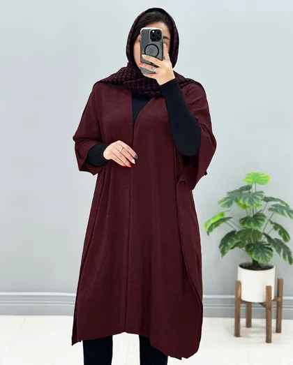 پانچو بافت‌ساده