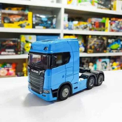 تریلی اسکانیا فلزی موزیکال چراغدار