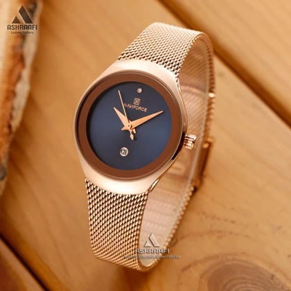 ساعت زنانه نیوی فورس Naviforce NF5004RgDB