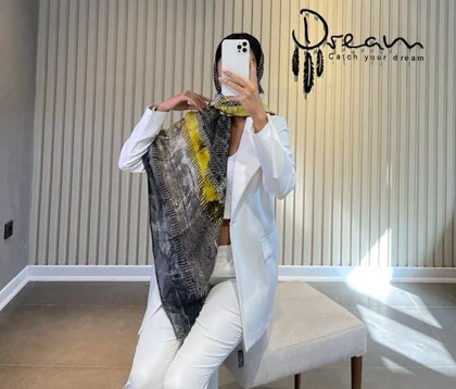 روسری طرح میخی