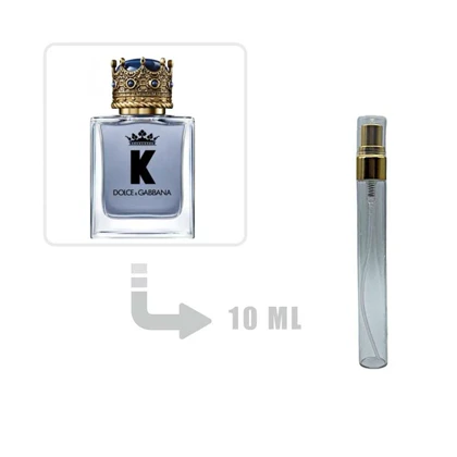 دکانت عطر ادکلن دولچه گابانا کی مردانه-کینگ ادوپرفیوم 10 میل اصلی Dolce Gabbana K EDP for Men 10ml