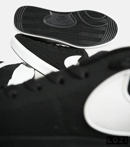 کفش نایک مردانه و زنانه مشکی سفید Nike Blazer Phantom Low
