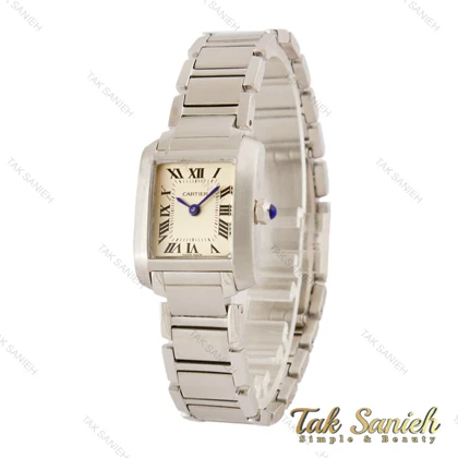 ساعت کارتیر تانک زنانه نقره ای سایز کوچک Cartier-5442-S-L