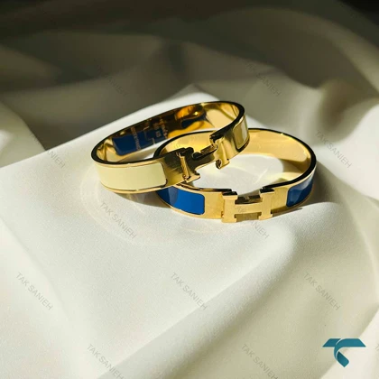دستبند هرمس طلایی Hermes-8489-L