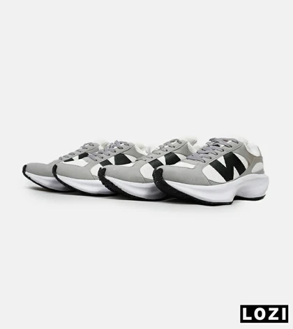 کفش کتانی مردانه سفید طوسی مشکی NEW BALANCE 547