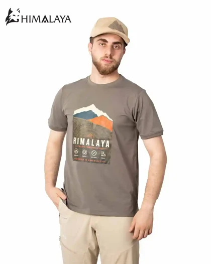 تیشرت پنبه لاکرا HIMALAYA کد CM160 هیمالیا