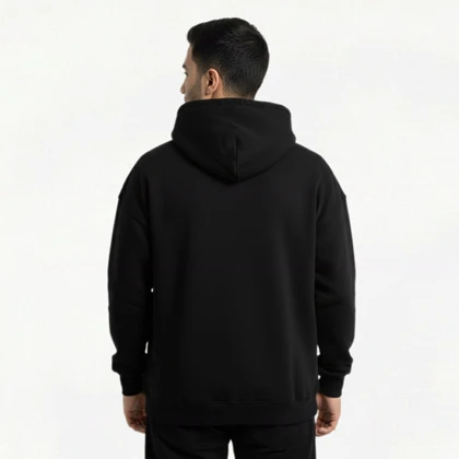 هودی مشکی ساده کد 85780