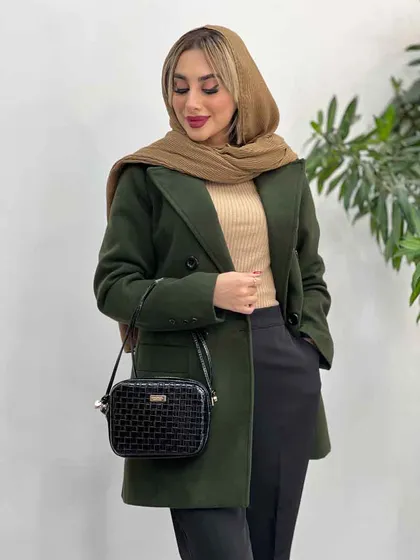 پالتو چهار دکمه یقه انگلیسی