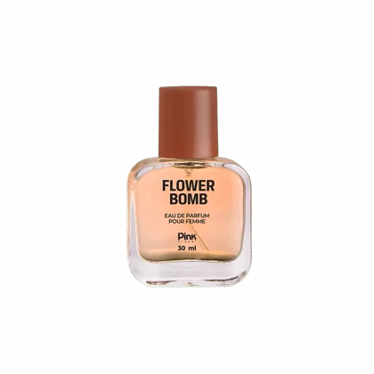 عطر جیبی زنانه پینک ویژوآل مدل Flower Bomb حجم 30 میلی لیتر