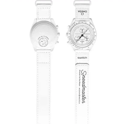 ساعت امگا سواچ ماه سفید Omega Swatch to the Moon