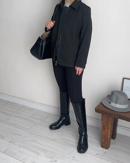 جکت فوتر Blanco (ذغالی)